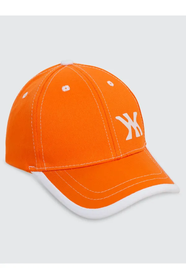 Chapeau et béret orange pour garçon de 2 à 5 ans - Ensemble