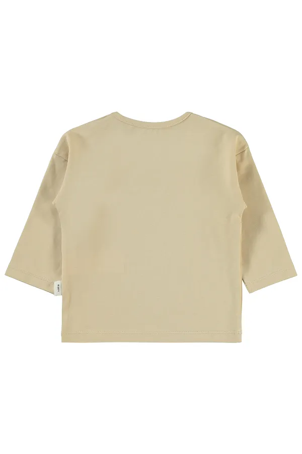 Sweat-shirt bébé 0-24 mois couleur pierre - Lot
