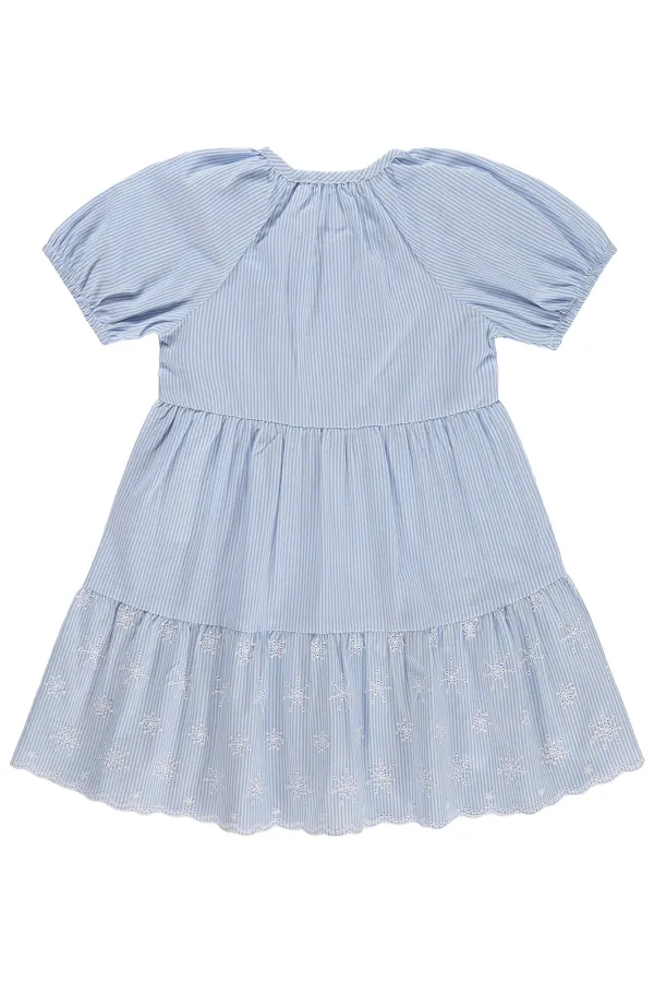 Kız Çocuk Jile ve Elbise 2-5 Yaş Açık İndigo - Paket