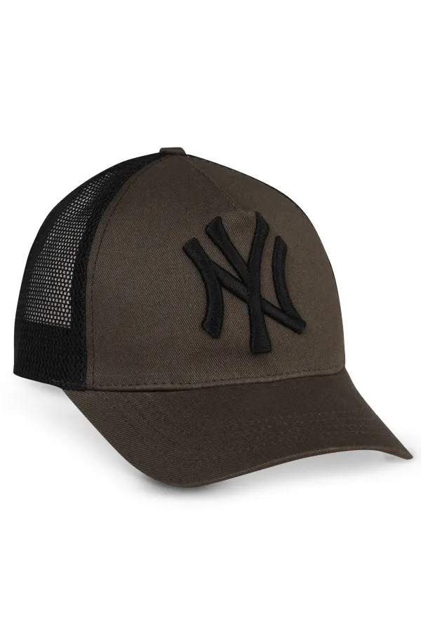 Erkek Çocuk Şapka Bere 10-13 Yaş Haki - Paket