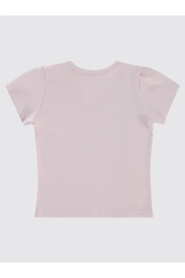 Bebek Tişört 0-24 Ay Lila - Paket