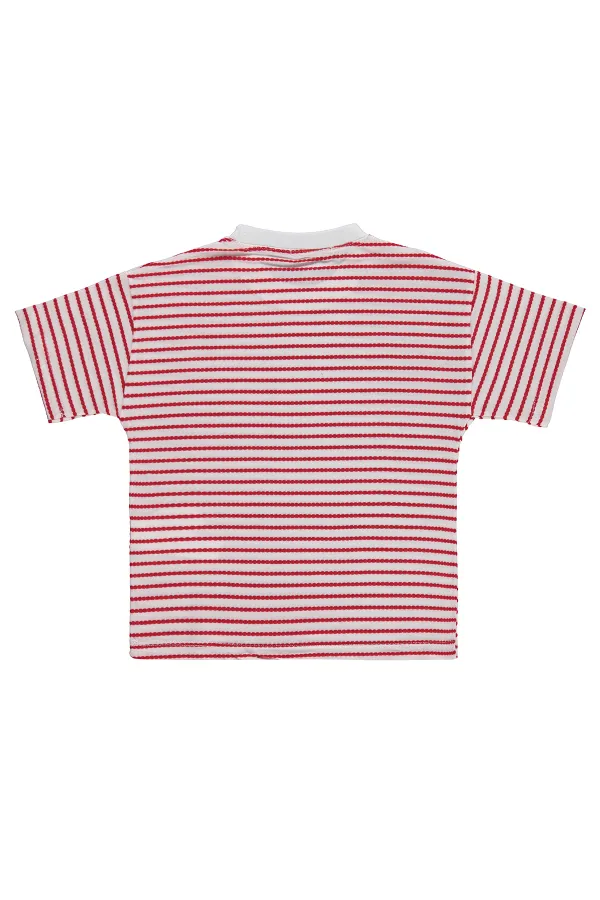 Erkek Çocuk Tişört 2-5 Yaş Kırmızı - Paket