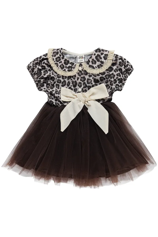 Combinaison et robe bébé 0-24 mois marron - Emballage