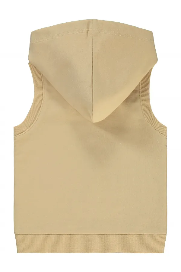 Bebek Yelek 0-24 Ay Sütlükahve - Paket