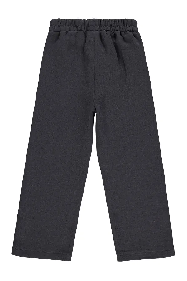 Girls' Trousers, Ages 10-13, Anthracite - Pack Girls' Trousers, Ages 10-13, Anthracite - Pack