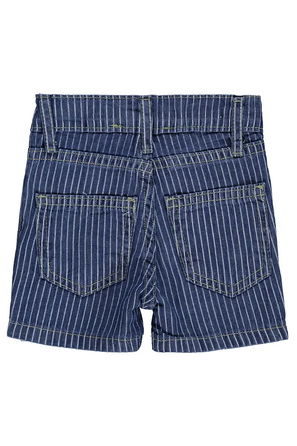 Baby Shorts 0-24 Months Blue - Pack