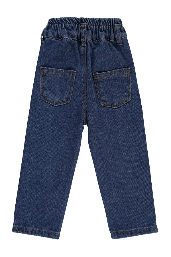 Pantalon bleu pour fille de 2 à 5 ans - Lot