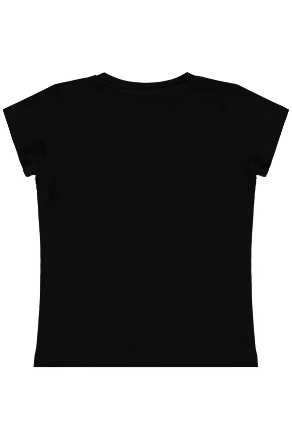 Lot de T-shirts noirs pour filles (2-5 ans)