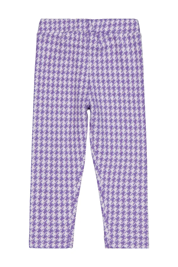 Leggings pour filles Km 2-5 ans Lilas - Emballage