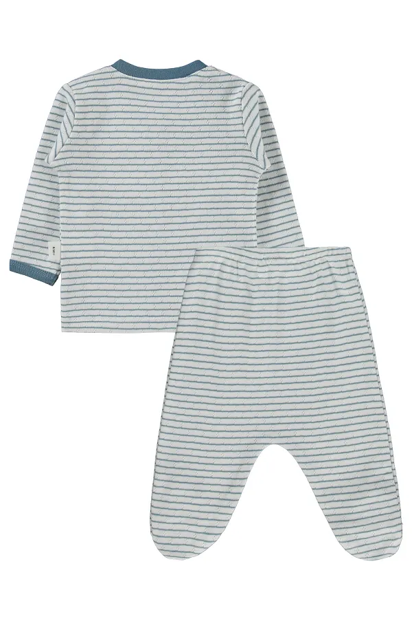 Bebek Pijama Takımı 0-24 Ay Ekru - Paket