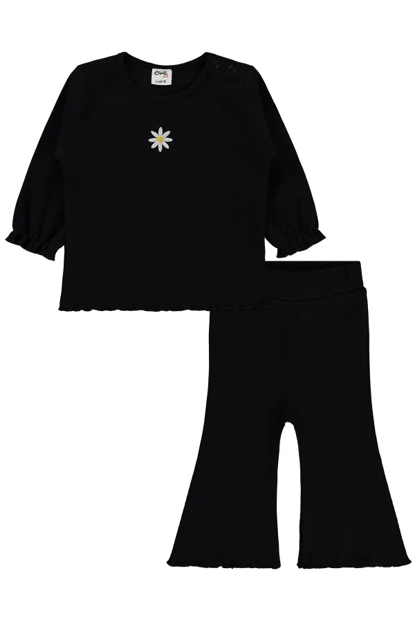 Ensemble bébé 0-24 mois noir - Emballage