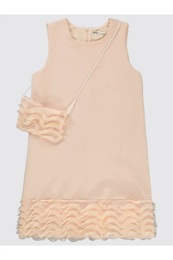 Girls' Vest and Dress 10-13 Years Old Powder - Package