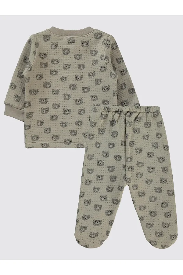 Baby Pajama Set 0-24 Months Mink - Package