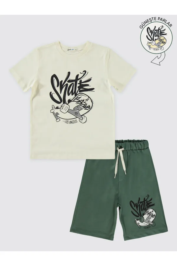 Boys Suit 6-9 Years Khaki - Package