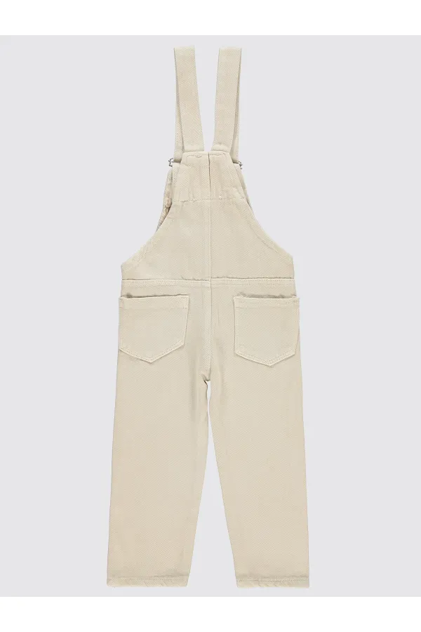 Robe trapèze fille 2-5 ans beige - Emballage