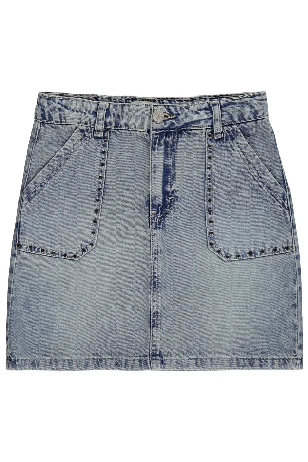 Kız Çocuk Etek 10-13 Yaş Mavi - Paket