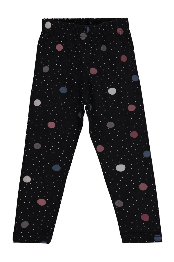 Leggings pour filles, Km, 2-5 ans, noirs - Lot