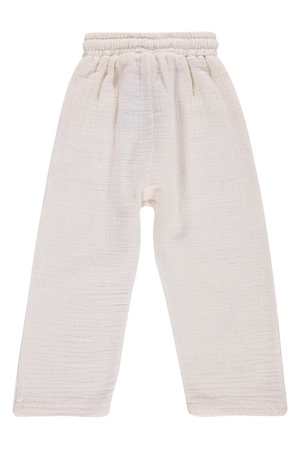 Boys' Trousers, Ages 2-5, Beige - Pack
