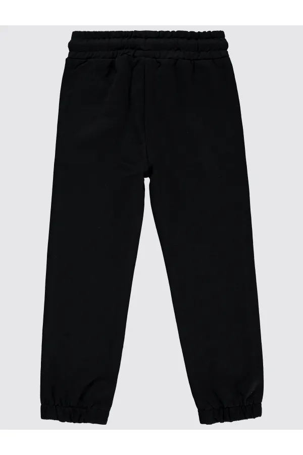 Kız Çocuk Eşofman Altı 2-5 Yaş Siyah - Paket