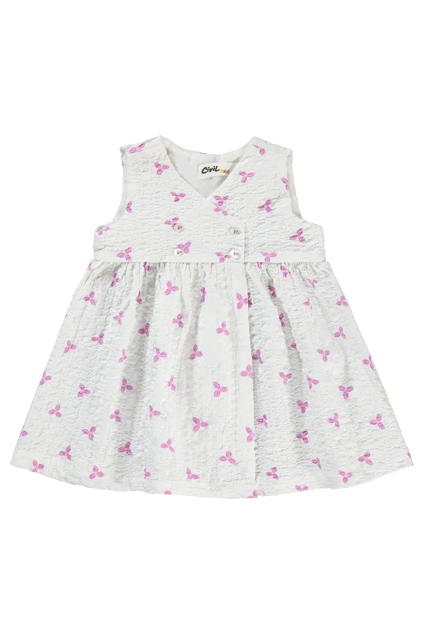 Bebek Jile ve Elbise 0-24 Ay Mor - Paket