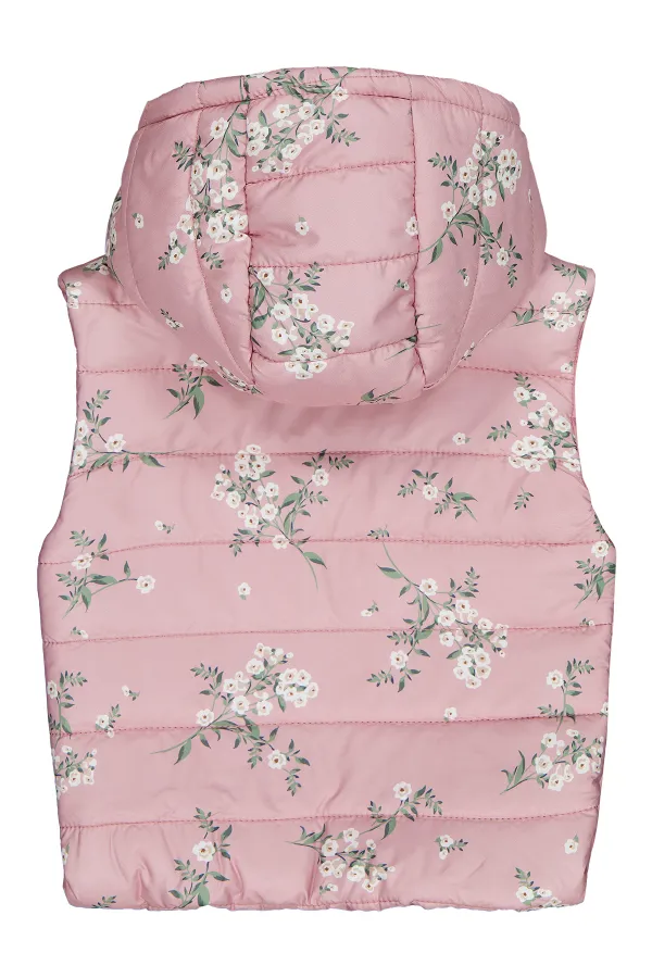 Kız Çocuk Yelek 2-5 Yaş Açık Gül Kurusu - Paket