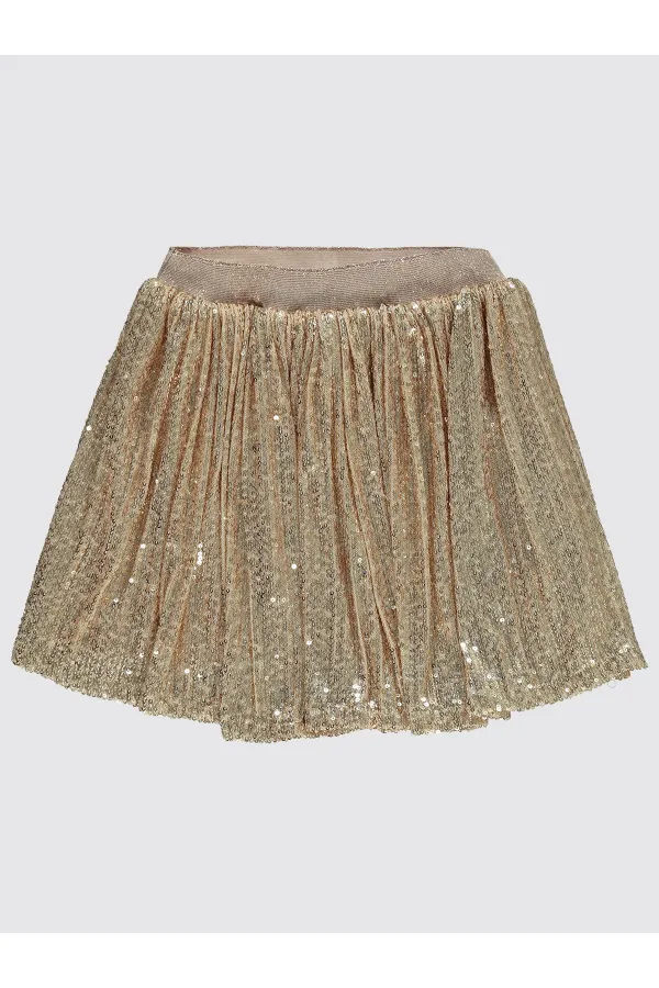 Jupe beige pour fille de 6 à 9 ans - Emballage