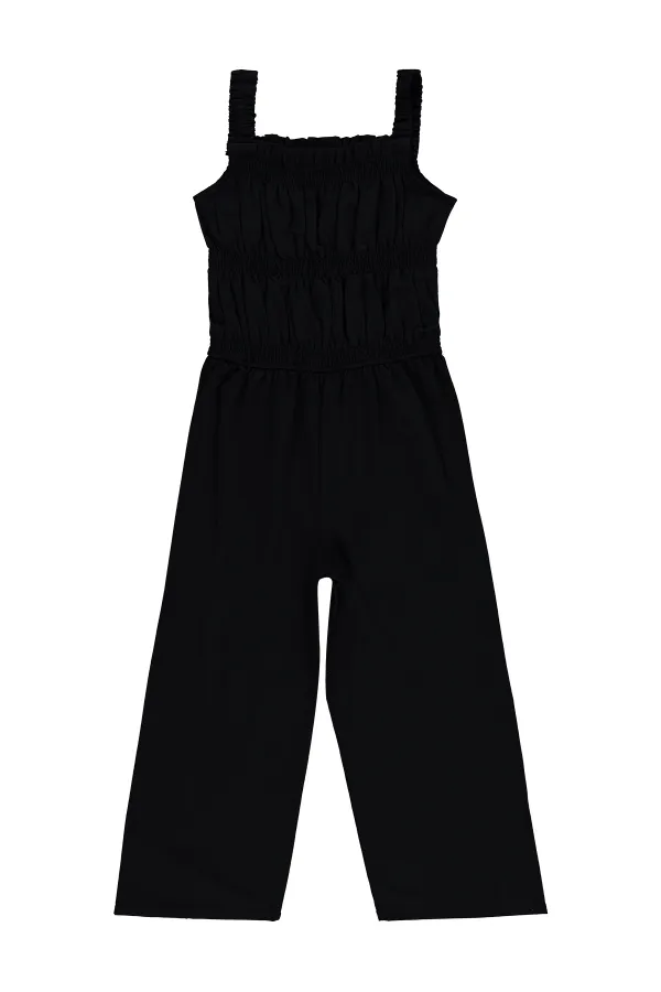 Girls' Jumpsuit, Ages 10-13, Black - Pack Girls' Jumpsuit, Ages 10-13, Black - Pack