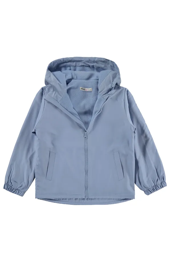 Kız Çocuk Yağmurluk 10-13 Yaş Mavi - Paket