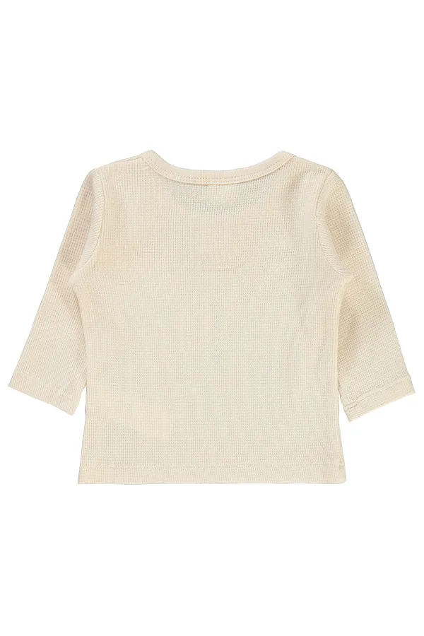 Bebek Sweatshirt 0-24 Ay Sütlükahve - Paket