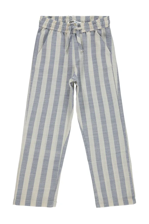 Erkek Çocuk Pantolon 6-9 Yaş Saks - Paket