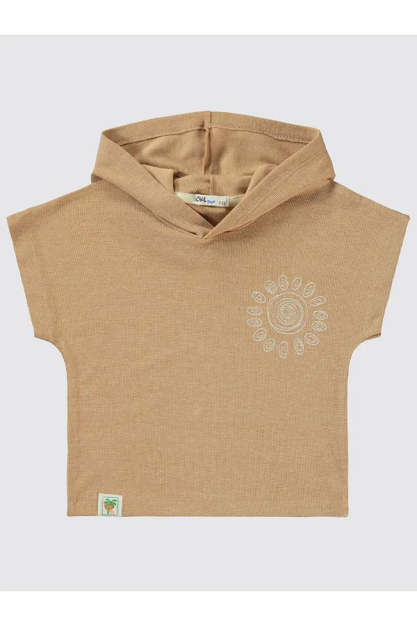 Erkek Çocuk Takım 2-5 Yaş Taş Rengi - Paket