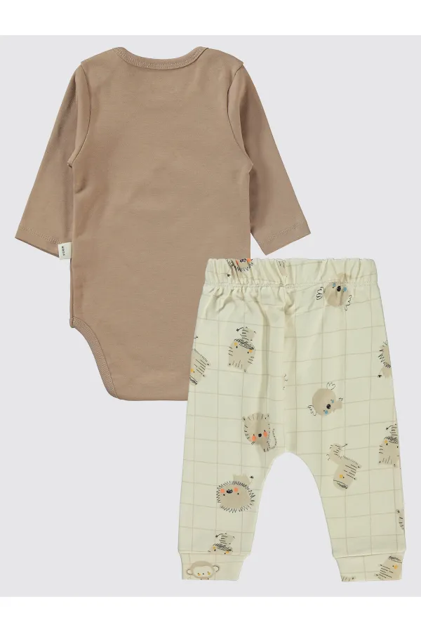 Baby Set 0-24 Months Brown - Package