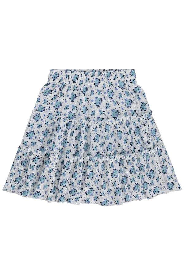 Kız Çocuk Etek 10-13 Yaş Kırık Beyaz - Paket