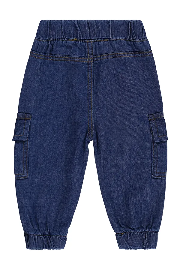 Baby Jeans Pants 0-24 Months Dark Blue - Pack