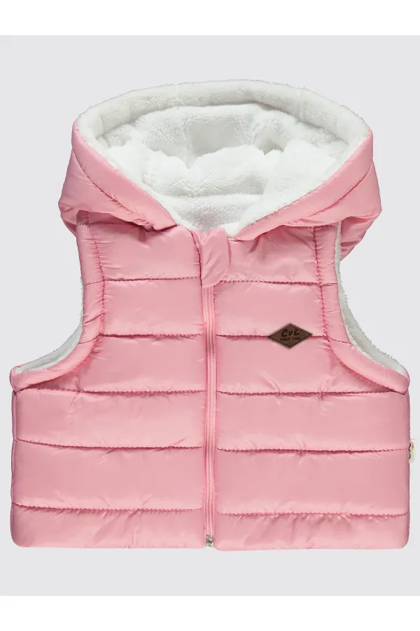 Bebek Yelek 0-24 Ay Toz Pembe - Paket
