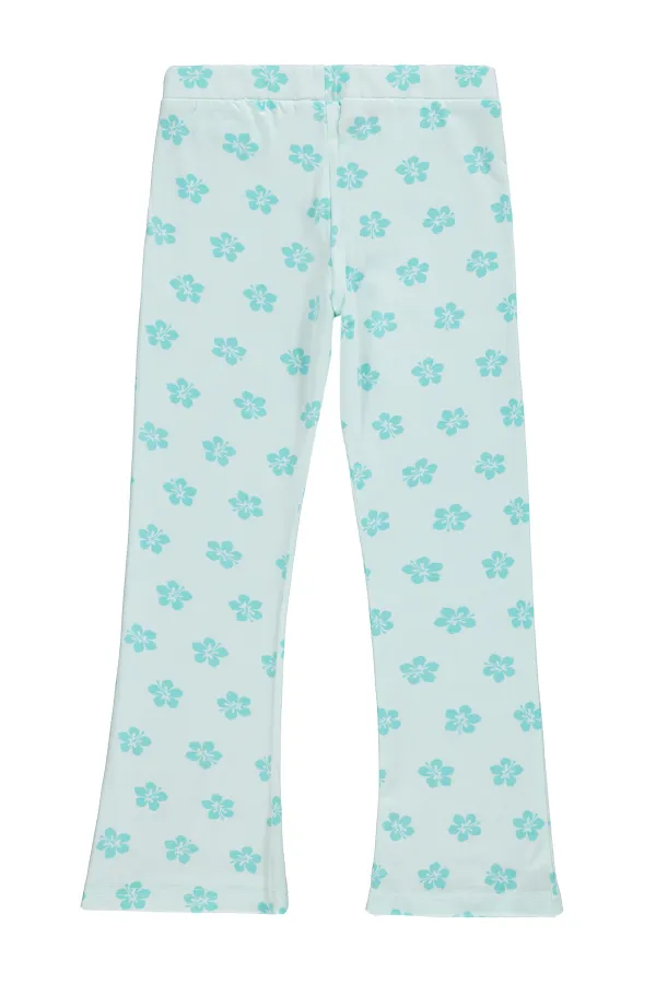 Leggings pour filles, 6-9 ans, vert menthe clair - Lot