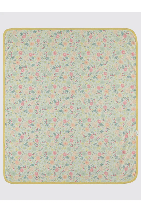 Couverture et lange pour bébé 0-24 mois moutarde - Emballage