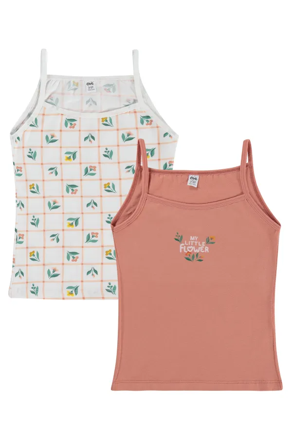 Débardeur de sport pour filles, 2-9 ans, emballage standard