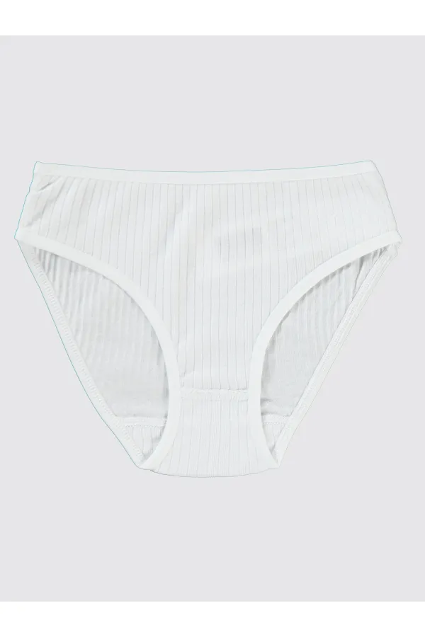 Girl Panties 2-9 Years White-Lilac - Package