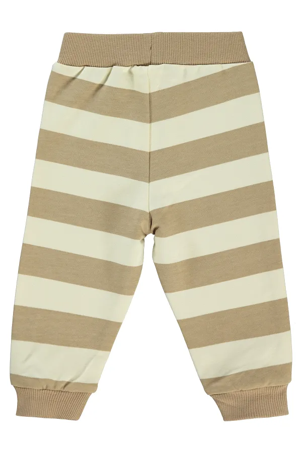 Bebek Eşofman Altı 0-24 Ay Sütlükahve - Paket