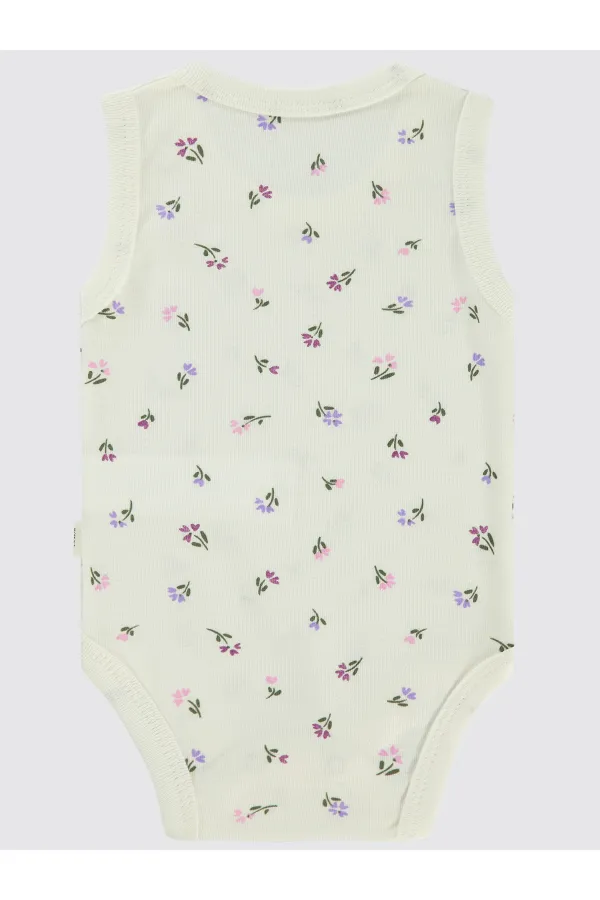 Body bébé à boutons-pression 0-24 mois écru - Emballage