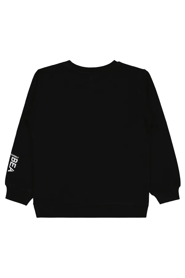 Girl's Sweatshirt 10-13 Years Old Black - Package
