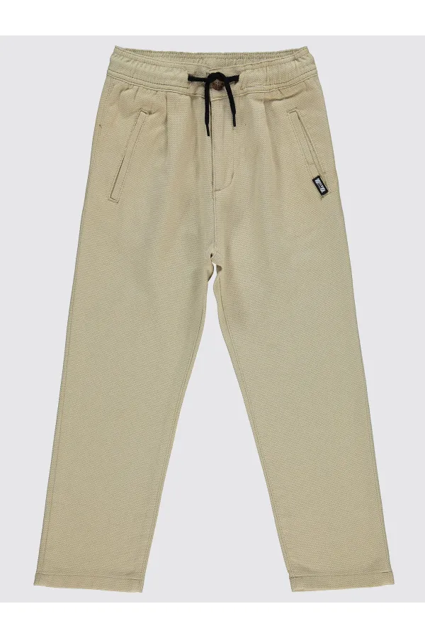 Erkek Çocuk Pantolon 6-9 Yaş Bej - Paket