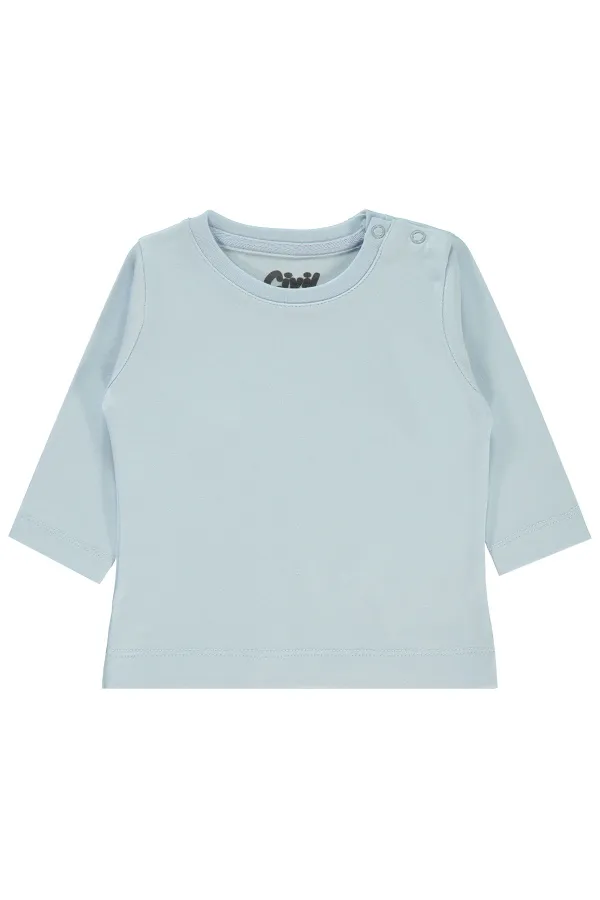 Baby Sweatshirt 0-24 Months Blue - Pack