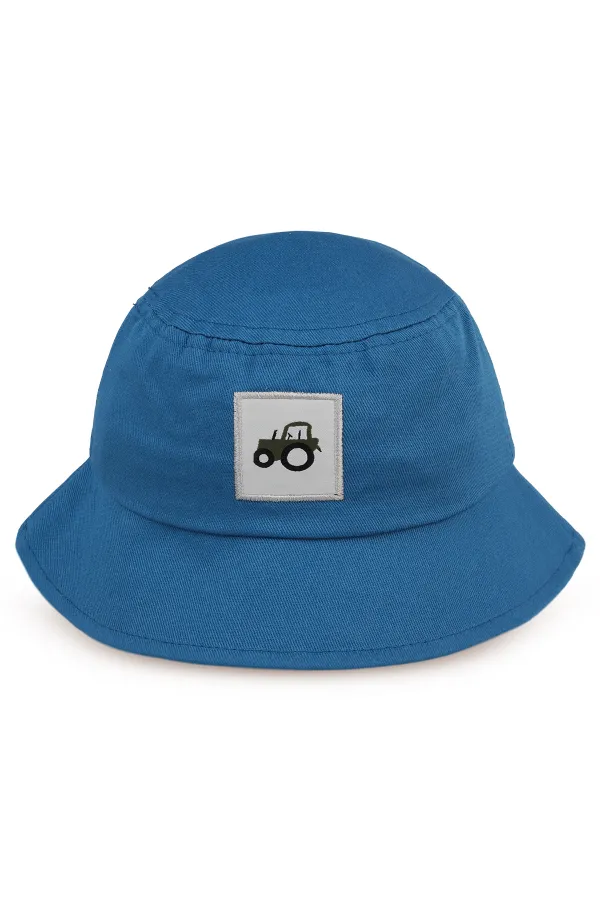 Boys' Hat/Beanie, Ages 6-9, Blue - Pack