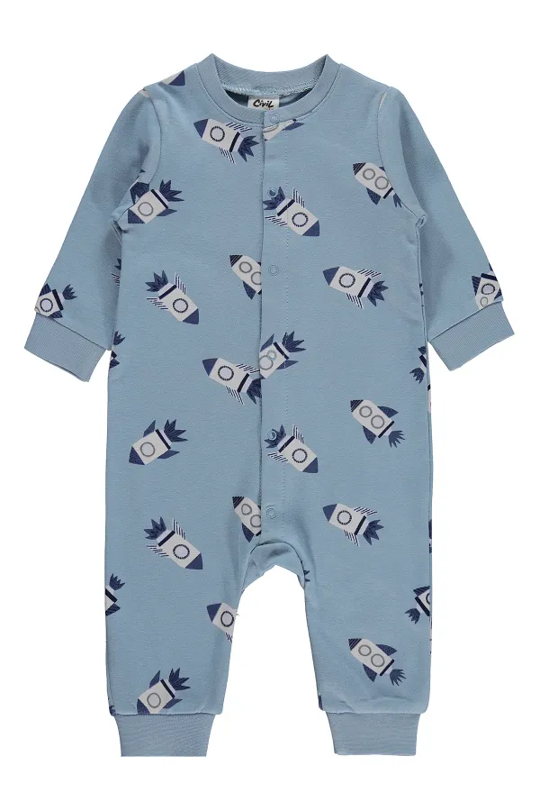 Bebek Tulum 0-24 Ay Buz Mavi - Paket