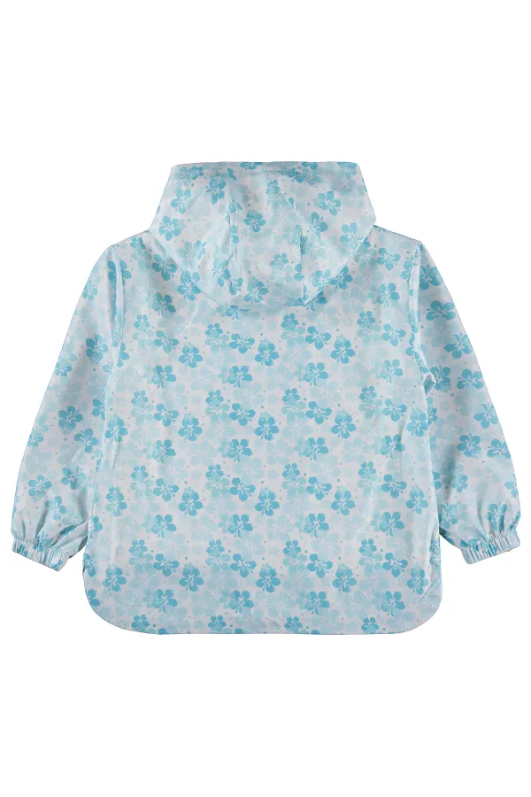 Kız Çocuk Yağmurluk 6-9 Yaş Kırık Beyaz - Paket