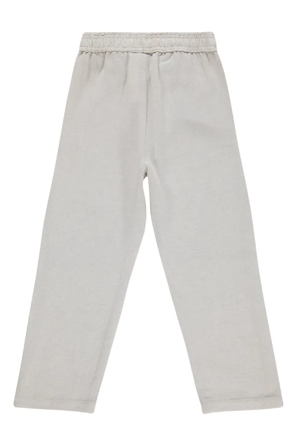 Boys' Trousers, Ages 6-9, Beige - Pack