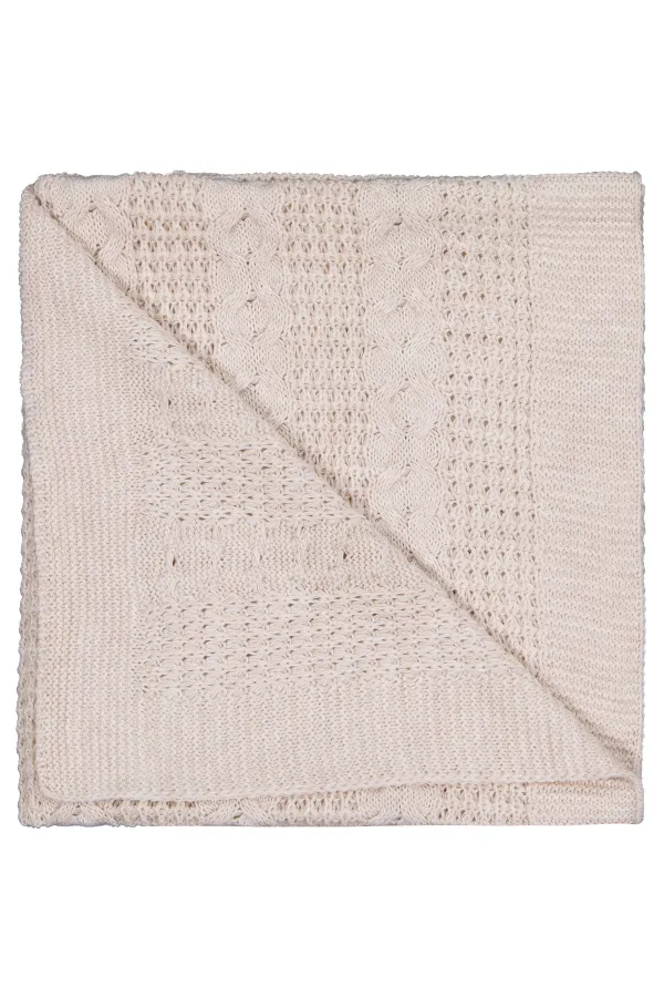 Baby Blanket and Swaddle 0-24 Months Beige - Package