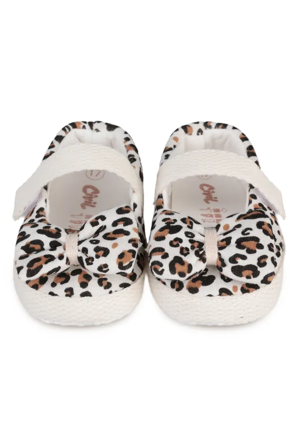 Chaussons bébé léopard taille 18-21 - Lot